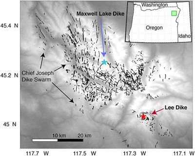 Bayesian Markov-Chain Monte Carlo Inversion of Low-Temperature Thermochronology Around Two 8 − 10 m Wide Columbia River Flood Basalt Dikes